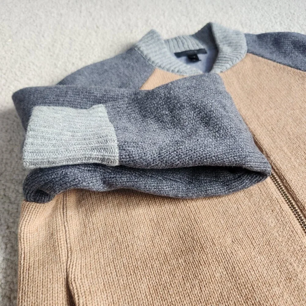 NWOT J. Crew 100% Bonded Wool Varsity Jacket